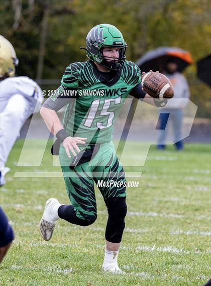 Thumbnail 2 in Althoff Catholic vs. Carrollton (IHSA 1A Second Round) photogallery.
