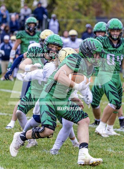 Thumbnail 3 in Althoff Catholic vs. Carrollton (IHSA 1A Second Round) photogallery.