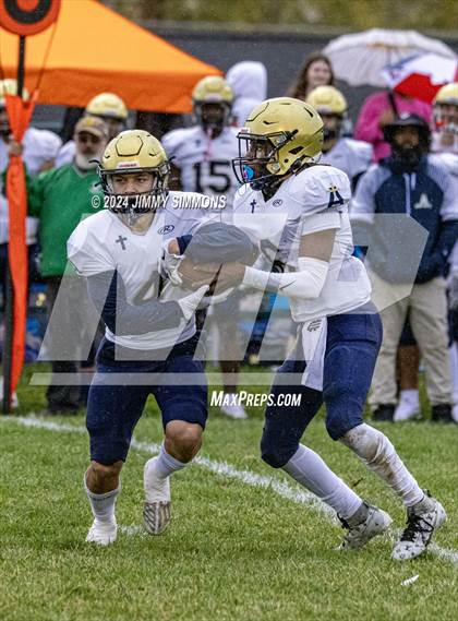 Thumbnail 3 in Althoff Catholic vs. Carrollton (IHSA 1A Second Round) photogallery.