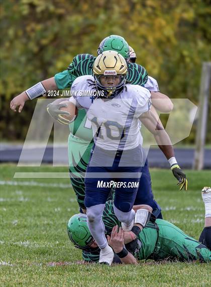 Thumbnail 2 in Althoff Catholic vs. Carrollton (IHSA 1A Second Round) photogallery.