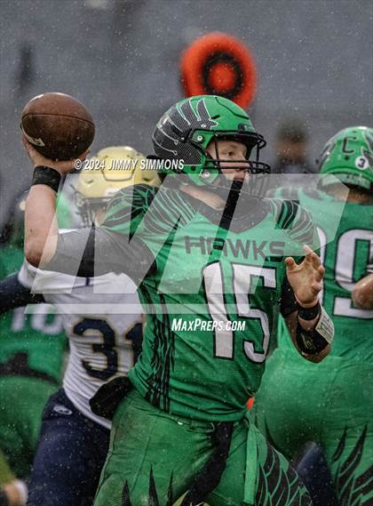 Thumbnail 3 in Althoff Catholic vs. Carrollton (IHSA 1A Second Round) photogallery.