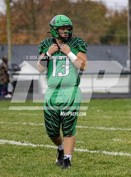 Thumbnail 1 in Althoff Catholic vs. Carrollton (IHSA 1A Second Round) photogallery.