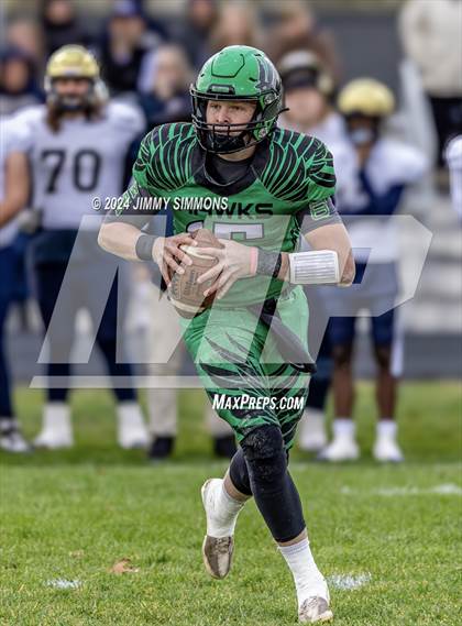 Thumbnail 3 in Althoff Catholic vs. Carrollton (IHSA 1A Second Round) photogallery.