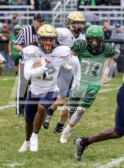 Thumbnail 1 in Althoff Catholic vs. Carrollton (IHSA 1A Second Round) photogallery.