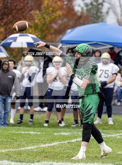 Thumbnail 3 in Althoff Catholic vs. Carrollton (IHSA 1A Second Round) photogallery.