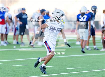 Thumbnail 1 in Liberty vs Las Vegas (Scrimmage) photogallery.