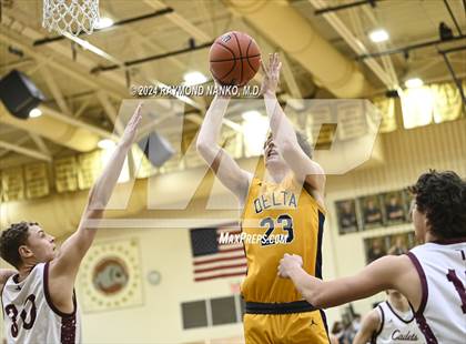 Thumbnail 3 in Delta vs. Fort Wayne Concordia Lutheran (ISHAA 3A Region 12 Final)  photogallery.