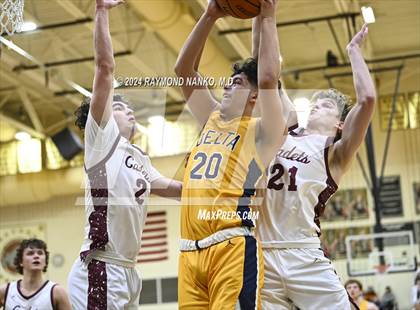 Thumbnail 1 in Delta vs. Fort Wayne Concordia Lutheran (ISHAA 3A Region 12 Final)  photogallery.