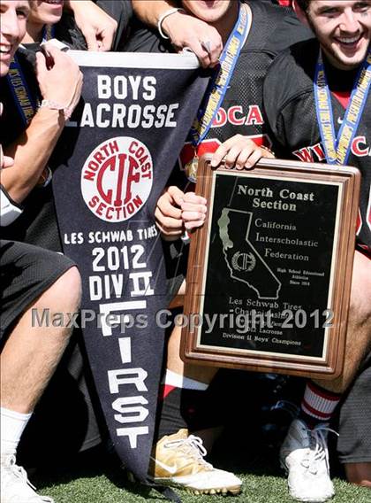 Thumbnail 2 in Marin Academy @ Marin Catholic (CIF NCS D2 Final) photogallery.