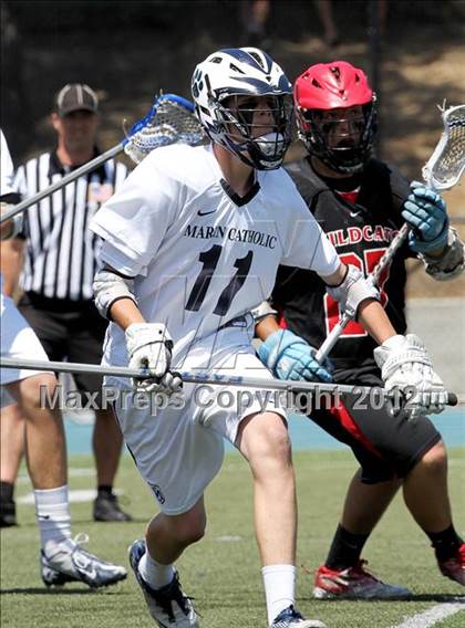 Thumbnail 2 in Marin Academy @ Marin Catholic (CIF NCS D2 Final) photogallery.