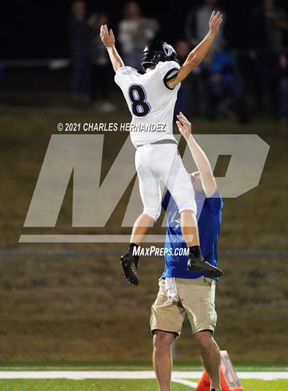 Thumbnail 3 in Covenant Christian vs. Holy Trinity Catholic (TAPPS 6 Man Division II Playoff) photogallery.