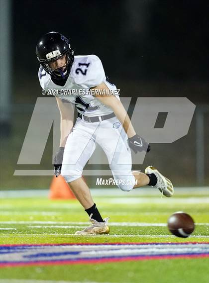 Thumbnail 3 in Covenant Christian vs. Holy Trinity Catholic (TAPPS 6 Man Division II Playoff) photogallery.