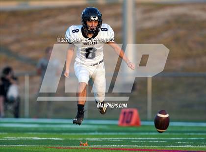 Thumbnail 3 in Covenant Christian vs. Holy Trinity Catholic (TAPPS 6 Man Division II Playoff) photogallery.