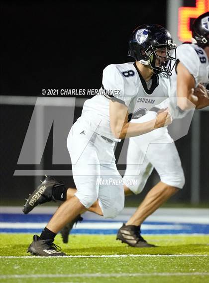 Thumbnail 2 in Covenant Christian vs. Holy Trinity Catholic (TAPPS 6 Man Division II Playoff) photogallery.