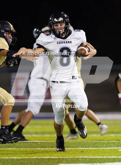 Thumbnail 3 in Covenant Christian vs. Holy Trinity Catholic (TAPPS 6 Man Division II Playoff) photogallery.