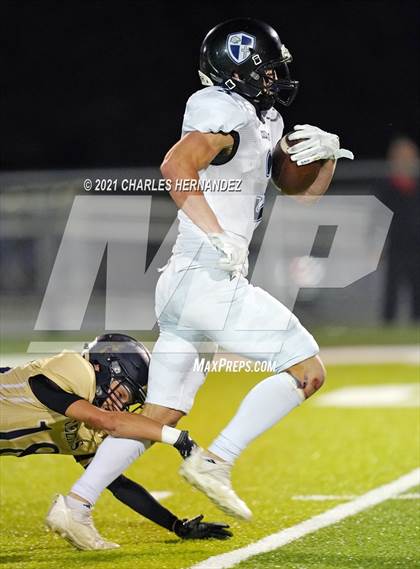 Thumbnail 2 in Covenant Christian vs. Holy Trinity Catholic (TAPPS 6 Man Division II Playoff) photogallery.