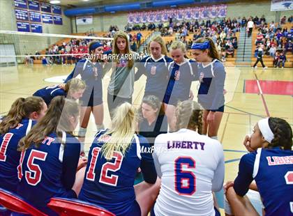 Thumbnail 2 in Centennial vs. Liberty (CIF Central Round 3 Playoff) photogallery.