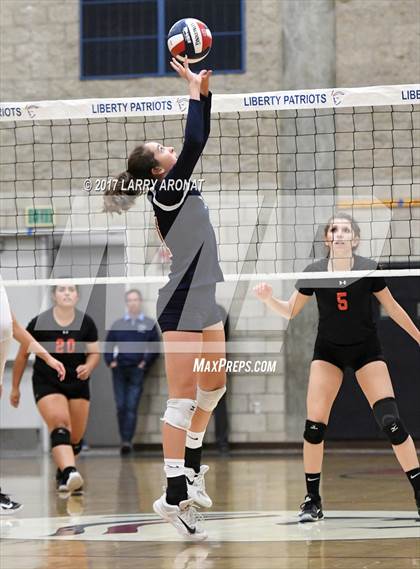 Thumbnail 3 in Centennial vs. Liberty (CIF Central Round 3 Playoff) photogallery.