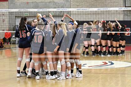 Thumbnail 2 in Centennial vs. Liberty (CIF Central Round 3 Playoff) photogallery.