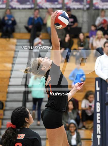 Thumbnail 2 in Centennial vs. Liberty (CIF Central Round 3 Playoff) photogallery.
