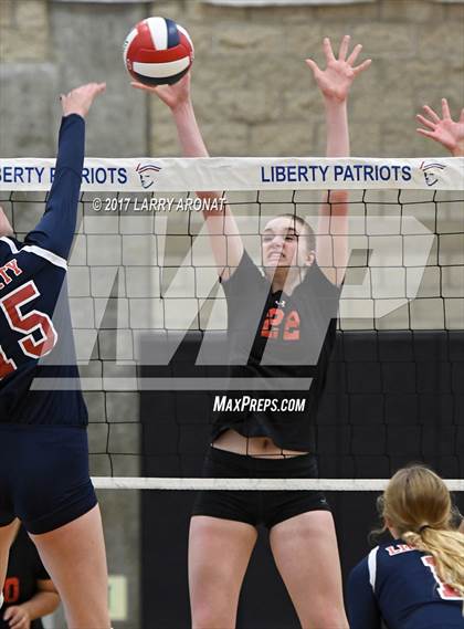 Thumbnail 2 in Centennial vs. Liberty (CIF Central Round 3 Playoff) photogallery.