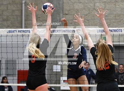 Thumbnail 3 in Centennial vs. Liberty (CIF Central Round 3 Playoff) photogallery.
