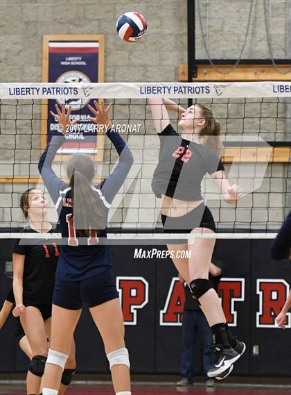 Thumbnail 2 in Centennial vs. Liberty (CIF Central Round 3 Playoff) photogallery.