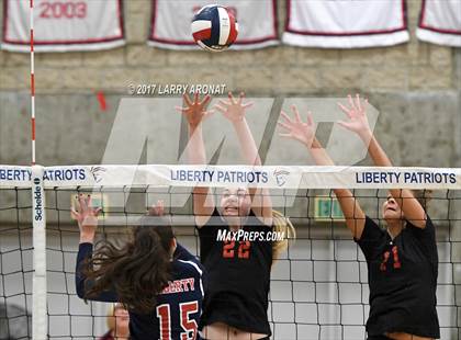 Thumbnail 3 in Centennial vs. Liberty (CIF Central Round 3 Playoff) photogallery.