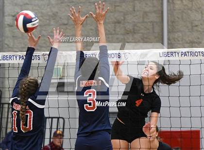 Thumbnail 3 in Centennial vs. Liberty (CIF Central Round 3 Playoff) photogallery.