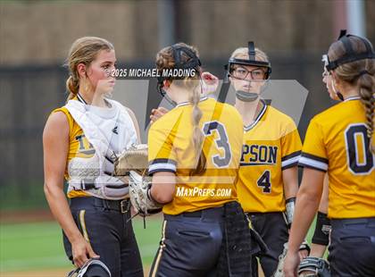 Thumbnail 3 in Timpson vs Hemphill (UIL Softball 2A D2 Bi-District Playoff Game 1) photogallery.
