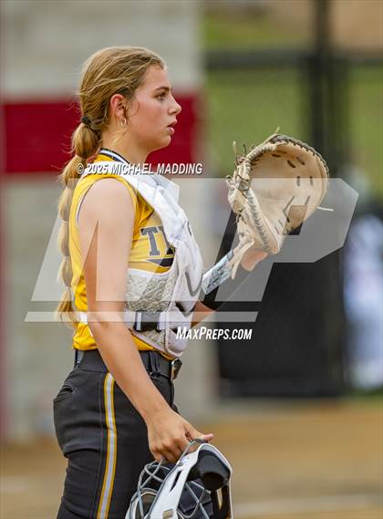 Thumbnail 2 in Timpson vs Hemphill (UIL Softball 2A D2 Bi-District Playoff Game 1) photogallery.