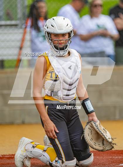 Thumbnail 3 in Timpson vs Hemphill (UIL Softball 2A D2 Bi-District Playoff Game 1) photogallery.