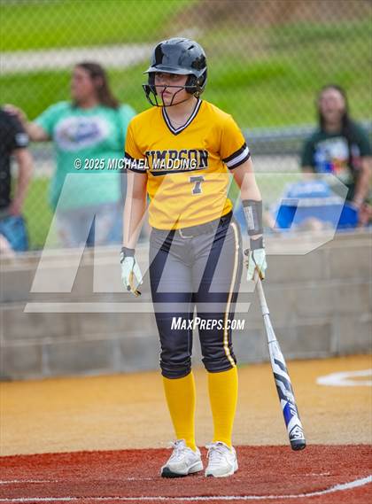 Thumbnail 3 in Timpson vs Hemphill (UIL Softball 2A D2 Bi-District Playoff Game 1) photogallery.