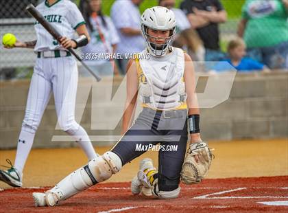 Thumbnail 1 in Timpson vs Hemphill (UIL Softball 2A D2 Bi-District Playoff Game 1) photogallery.
