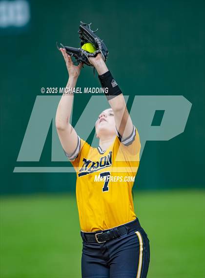 Thumbnail 3 in Timpson vs Hemphill (UIL Softball 2A D2 Bi-District Playoff Game 1) photogallery.