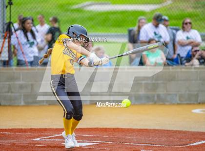 Thumbnail 2 in Timpson vs Hemphill (UIL Softball 2A D2 Bi-District Playoff Game 1) photogallery.