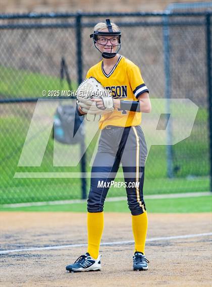 Thumbnail 3 in Timpson vs Hemphill (UIL Softball 2A D2 Bi-District Playoff Game 1) photogallery.