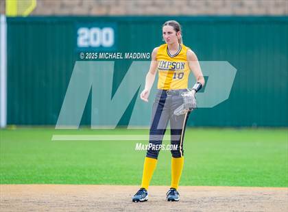 Thumbnail 2 in Timpson vs Hemphill (UIL Softball 2A D2 Bi-District Playoff Game 1) photogallery.