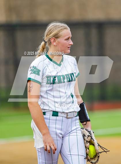 Thumbnail 1 in Timpson vs Hemphill (UIL Softball 2A D2 Bi-District Playoff Game 1) photogallery.