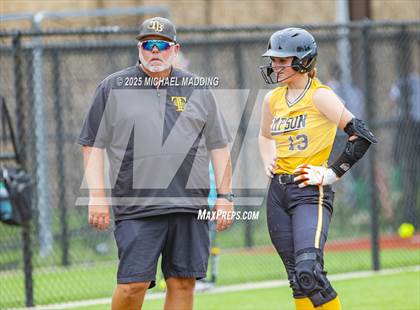 Thumbnail 1 in Timpson vs Hemphill (UIL Softball 2A D2 Bi-District Playoff Game 1) photogallery.