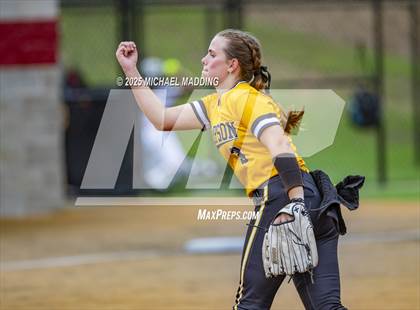 Thumbnail 1 in Timpson vs Hemphill (UIL Softball 2A D2 Bi-District Playoff Game 1) photogallery.