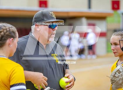 Thumbnail 2 in Timpson vs Hemphill (UIL Softball 2A D2 Bi-District Playoff Game 1) photogallery.
