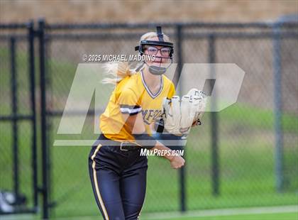 Thumbnail 1 in Timpson vs Hemphill (UIL Softball 2A D2 Bi-District Playoff Game 1) photogallery.
