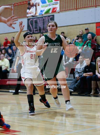 Thumbnail 1 in Hillcrest vs. Spanish Fork(UHSAA 1st Round Playoff) photogallery.