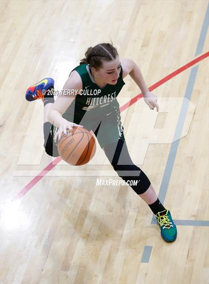Thumbnail 3 in Hillcrest vs. Spanish Fork(UHSAA 1st Round Playoff) photogallery.