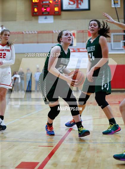 Thumbnail 3 in Hillcrest vs. Spanish Fork(UHSAA 1st Round Playoff) photogallery.