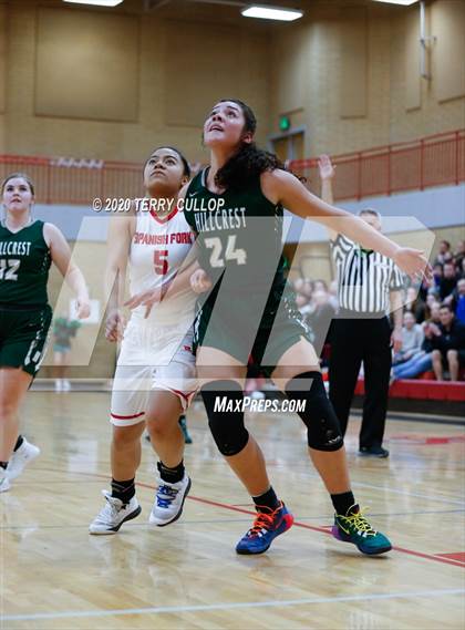 Thumbnail 1 in Hillcrest vs. Spanish Fork(UHSAA 1st Round Playoff) photogallery.