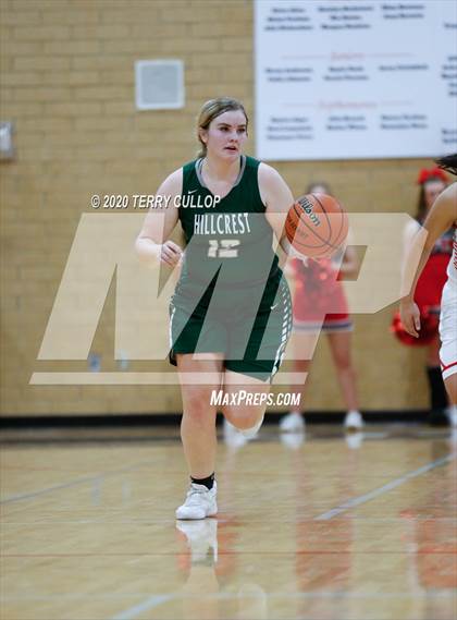 Thumbnail 2 in Hillcrest vs. Spanish Fork(UHSAA 1st Round Playoff) photogallery.