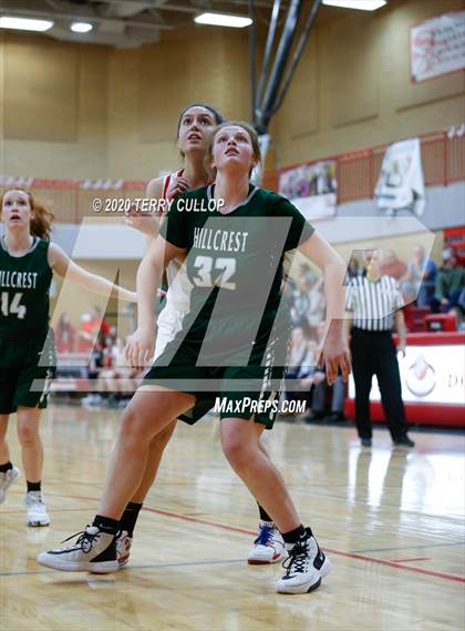 Thumbnail 3 in Hillcrest vs. Spanish Fork(UHSAA 1st Round Playoff) photogallery.