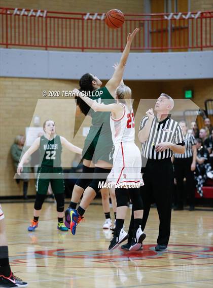 Thumbnail 2 in Hillcrest vs. Spanish Fork(UHSAA 1st Round Playoff) photogallery.